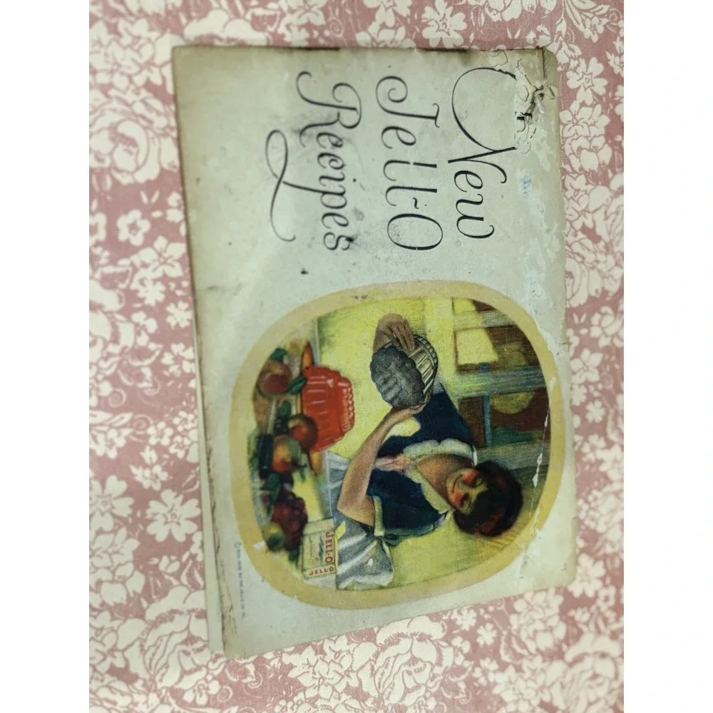 Vintage Jell-O & Knox Gelatine Recipe Booklet Lot Advertising Ephemera Retro